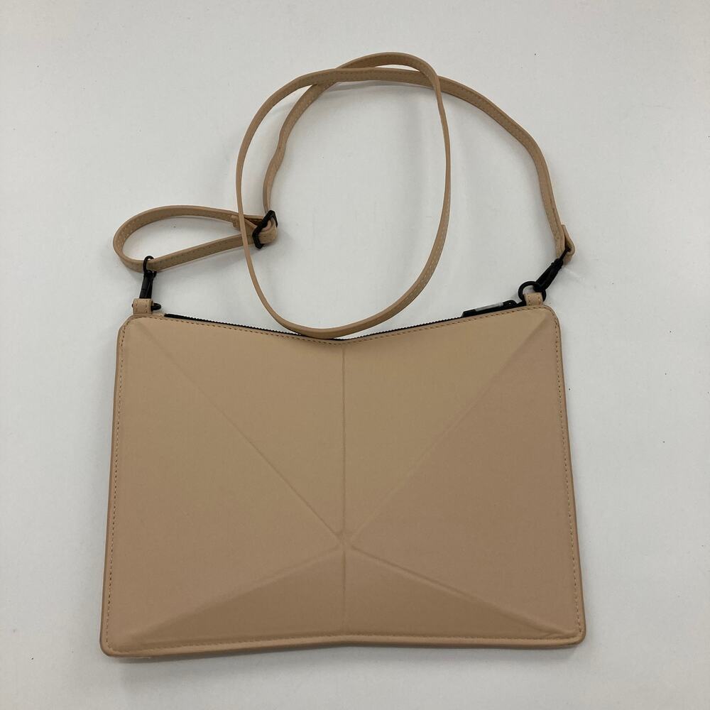 FINELL SMALL TAN LEATHER CROSSBODY BAG